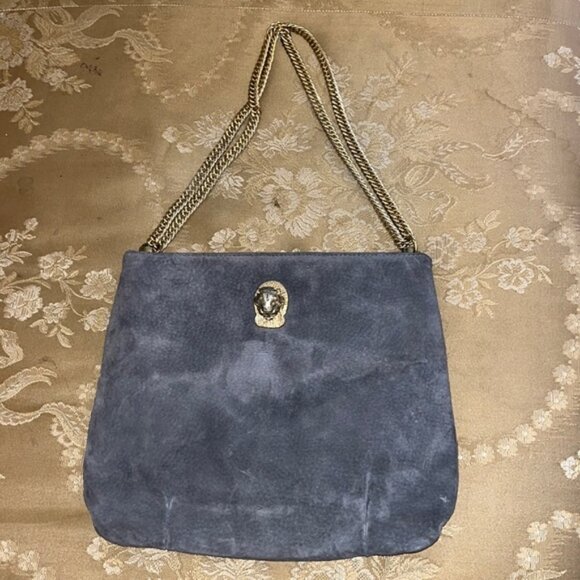 RUTH SALTZ  Vintage Suede Purse - Picture 2 of 14